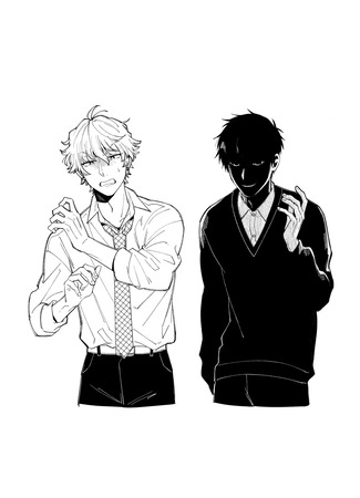 манга Духовный экстраверт и страшный интроверт (A Spiritual Extrovert and a Scary Introvert: Reikan Aru Youkya to Kowai Inkya) 29.08.25
